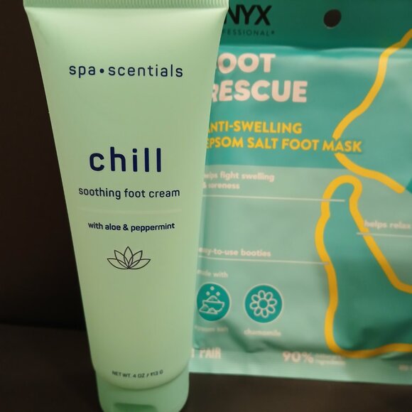 Foot Care Bundle Soothing Cream/ Callus Remover Gel/ Epsom Salt Foot Mask Gift - Picture 3 of 9